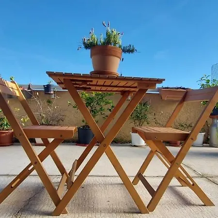 Apartment T2 Vue Mer, Terrasse Sud, Climatisation, Piscine